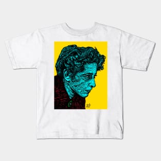 HANNAH ARENDT ink and acrylic portrait .3 Kids T-Shirt